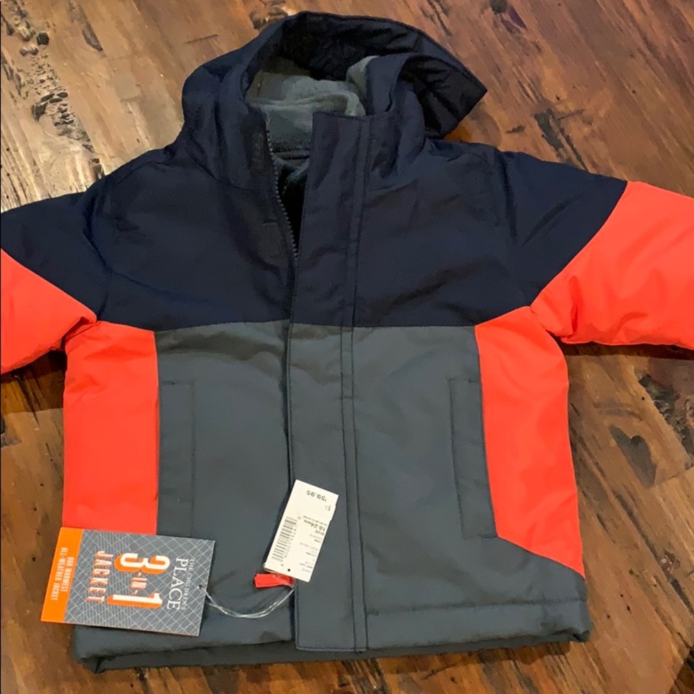 Boys 3 in 1 Coat